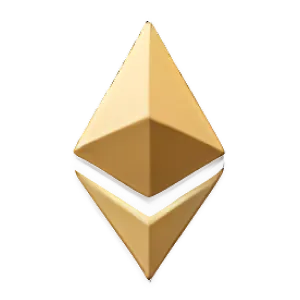 Ethereum logo.