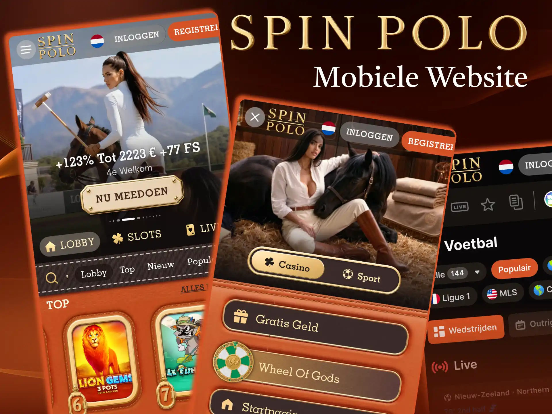 Spinpolo werkt soepel in Android en iPhone browsers met volledige lobby‑toegang.