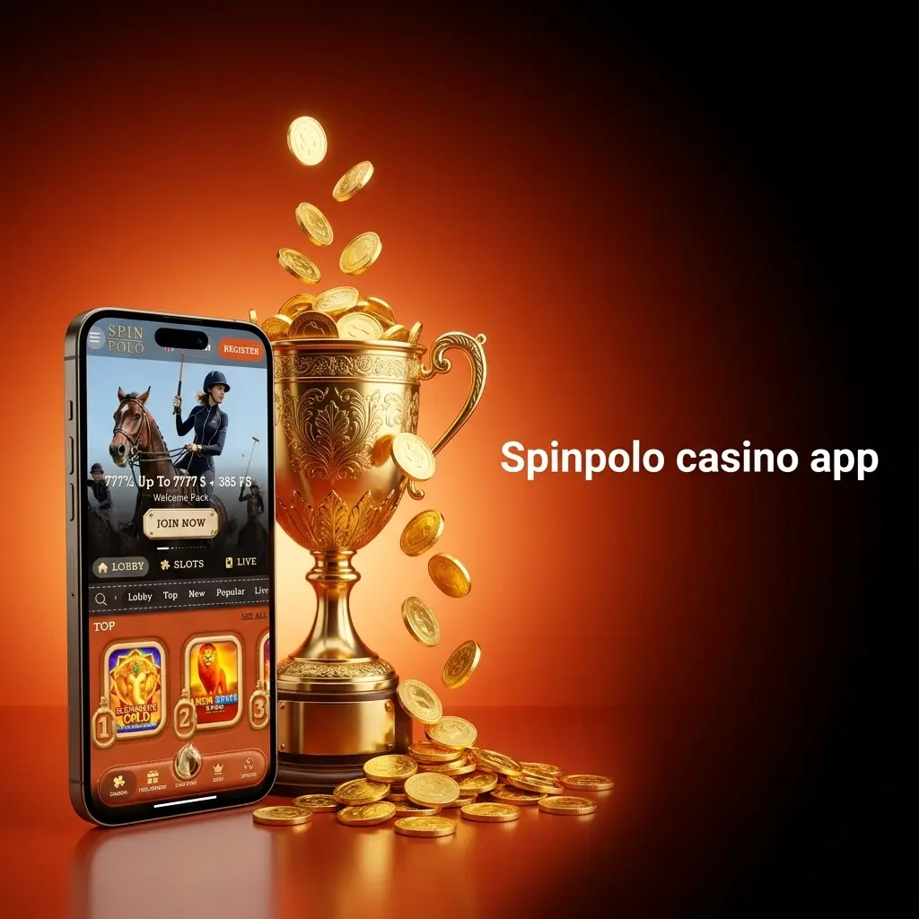 Spinpolo casino app met slots, tafelspellen, live casino en sportweddenschappen op mobiel