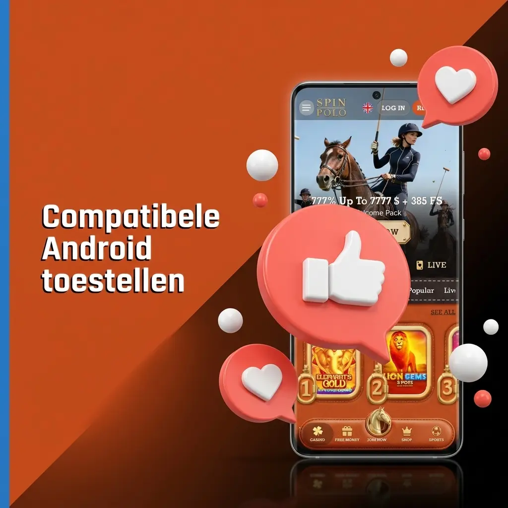 Lijst met compatibele Android toestellen zoals Samsung Galaxy, Google Pixel, OnePlus, Xiaomi en Motorola