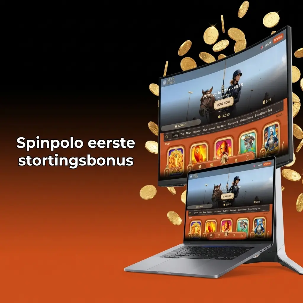 Spinpolo eerste stortingsbonus: 777% tot €4860 en 385 gratis spins voor casinospellen