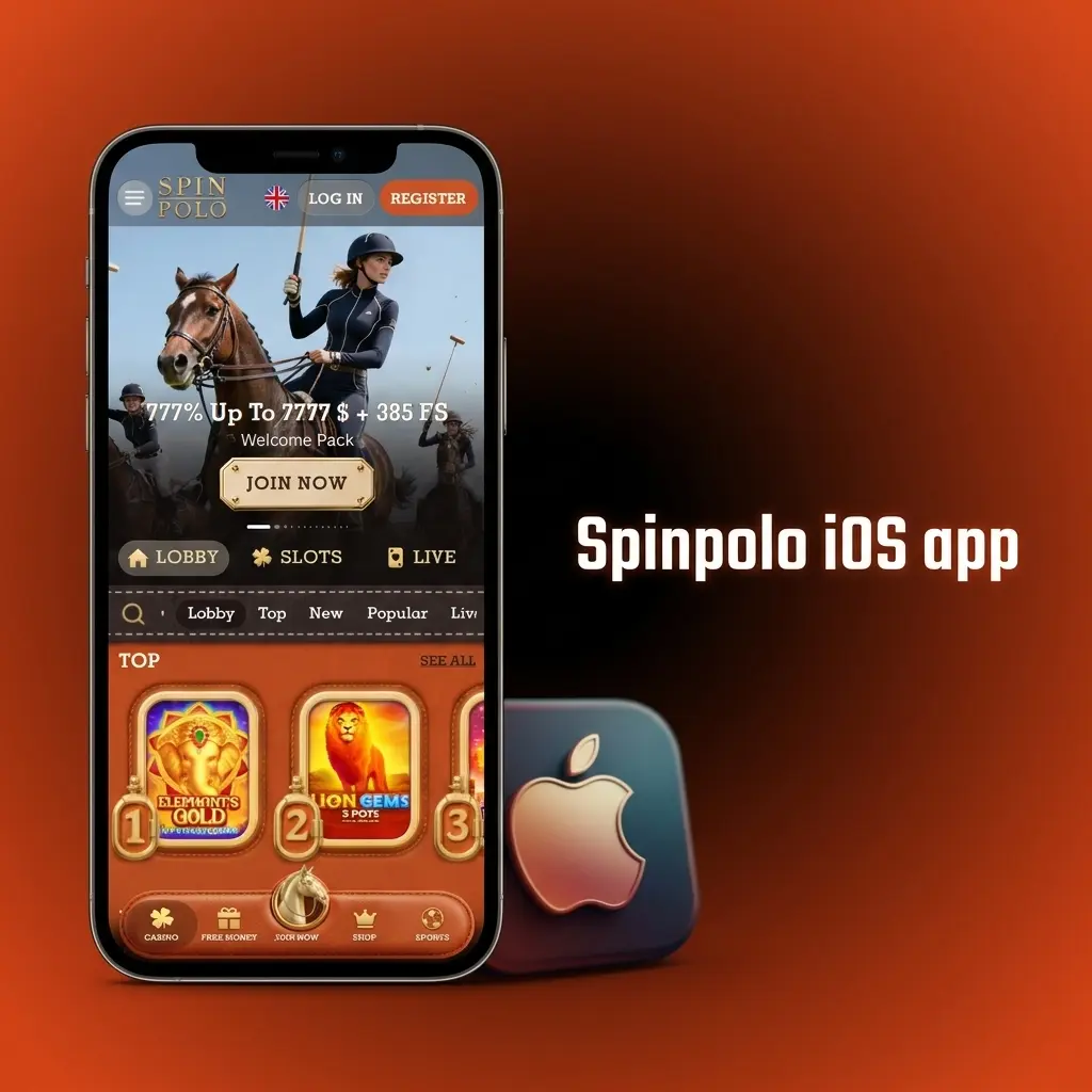 Spinpolo iOS app voor iPhone en iPad met sportsbook, casino, bonussen en betalingen