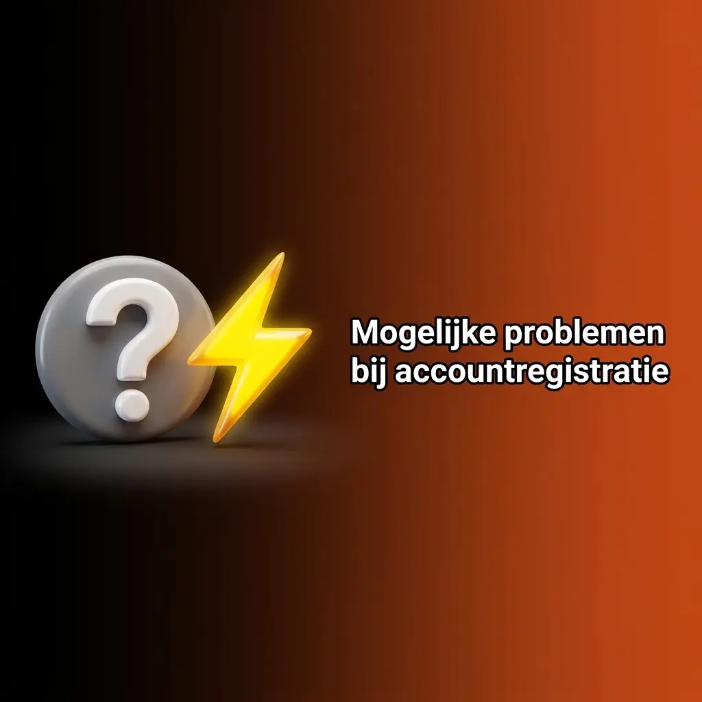 Overzicht van registratieproblemen zoals dubbel e-mailadres, telefooncode en documentcontrole