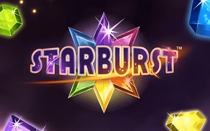 Starburst slot op Spinpolo voor korte, dynamische spins.