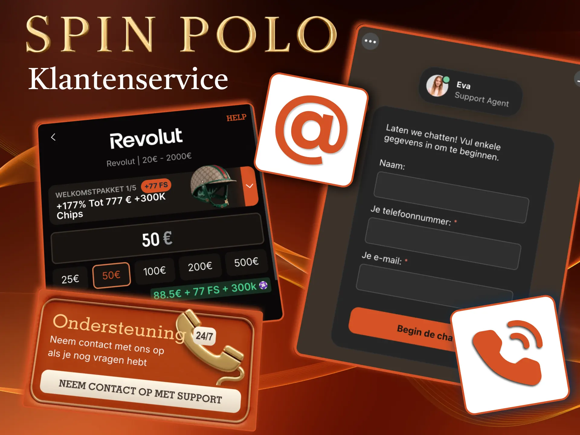 Hulp van Spinpolo bij stortingen, documentcontrole en ontbrekende transacties.